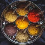 a bowl of food